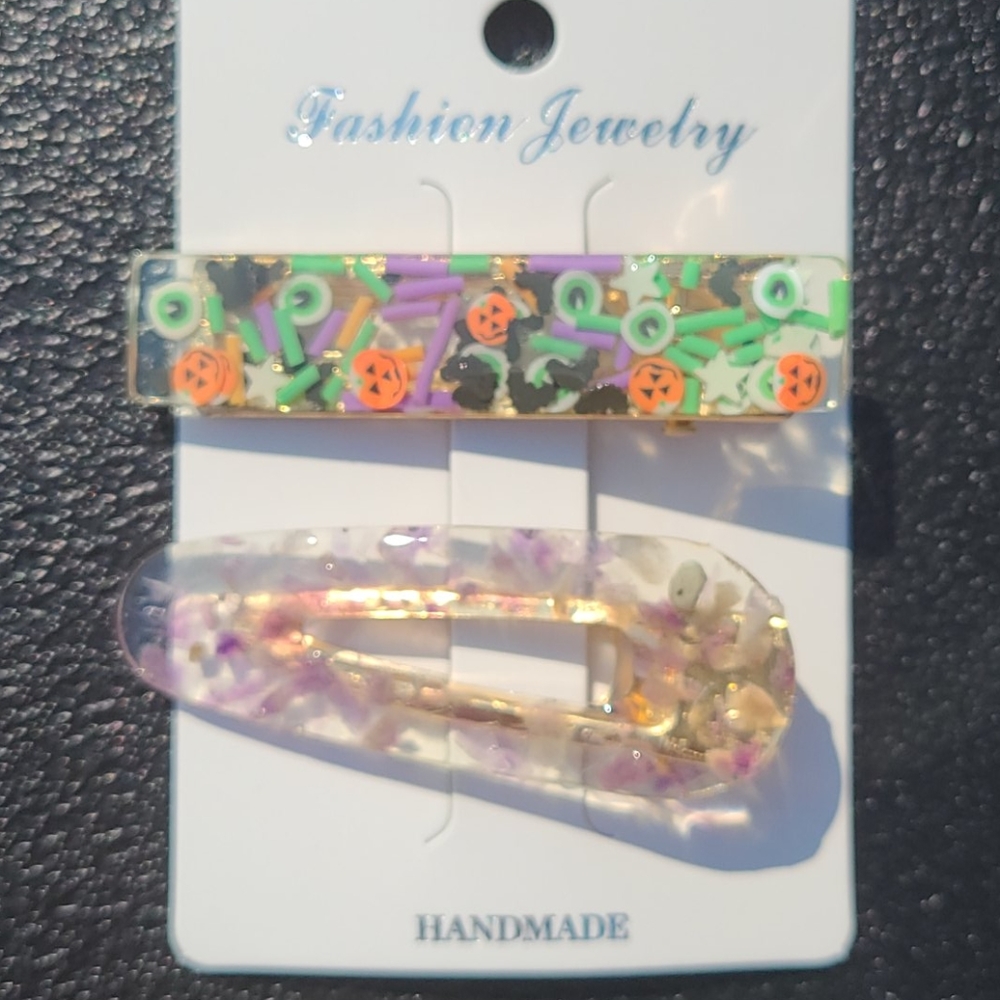 🎃Halloween Barrette Set